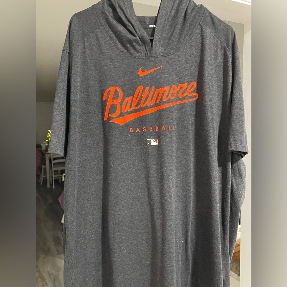 Baltimore Orioles Nike Authentic Collection Performance Team Hoodie 3XL